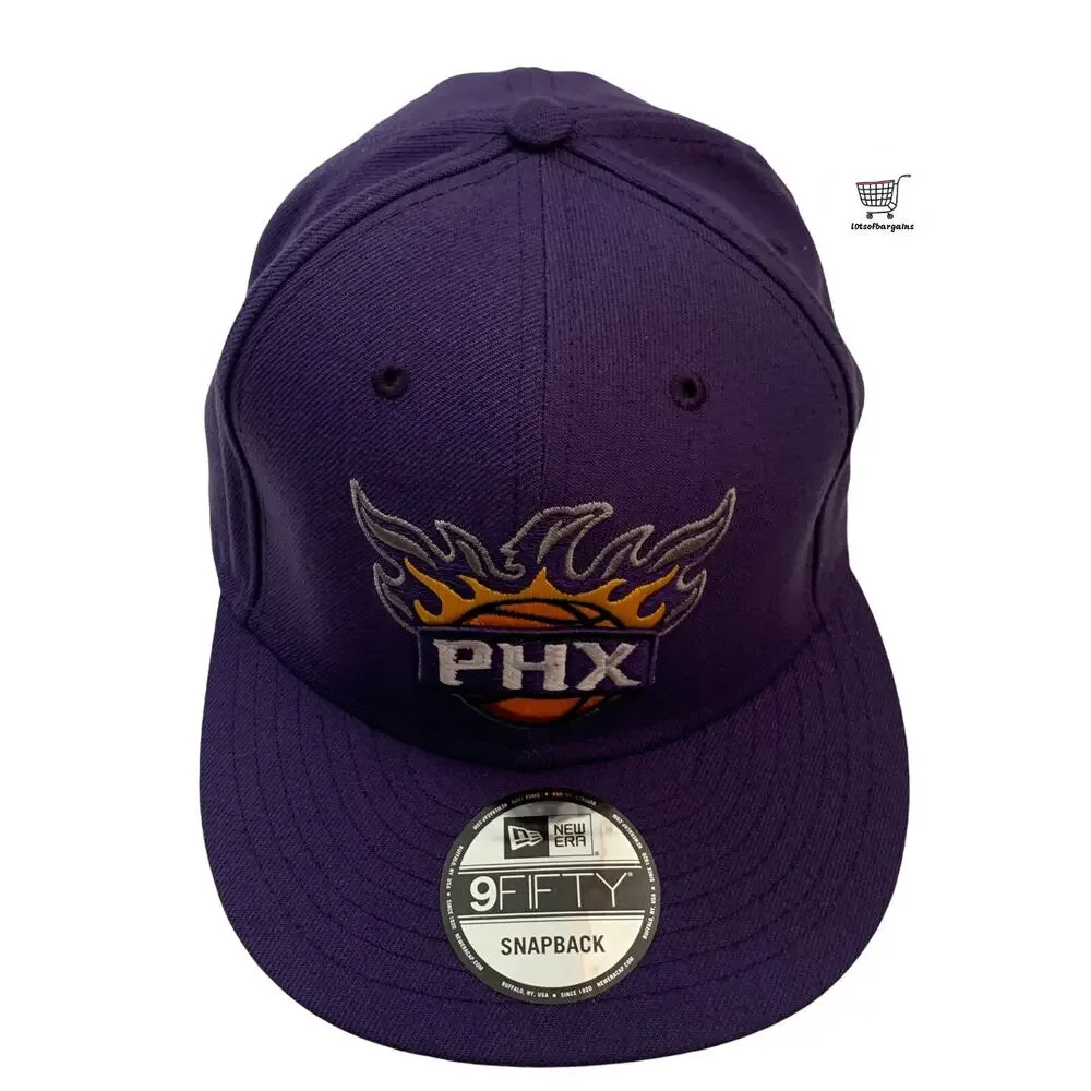 New Era 9FIFTY Phoenix Suns PHX NBA Throwback Snapback Adjustable Hat Cap New